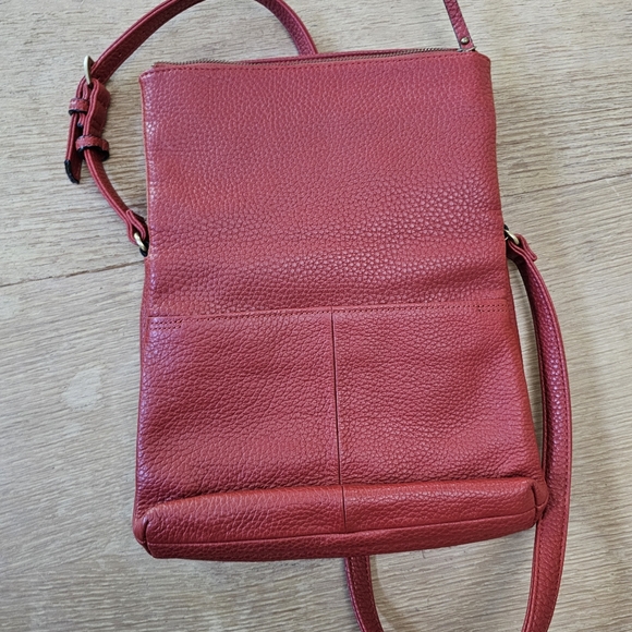 Tignanello Red Crossbody Bag - Picture 4 of 5